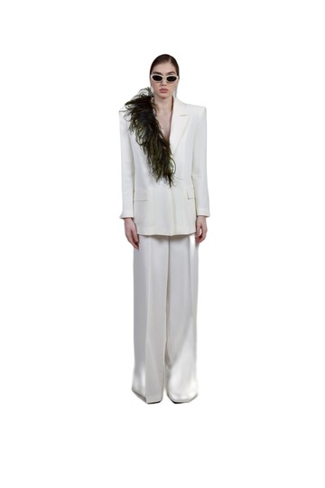The Archivia - Tailleur Giacca e Pantaloni Gea Ivory