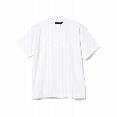 ビームス メン Sauras Being Beams T 別注 Logo Tシャツ メンズ ホワイト L Beams Men 通販 Lineポイント最大get Lineショッピング