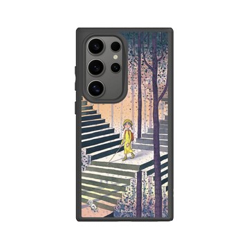 Galaxy S24 Ultra SolidSuit 黑 - 幾米 Jimmy Liao - 地下鐵-階梯森林