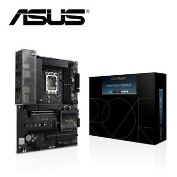 華碩 ProArt B760-CREATOR D5 主機板+華碩 XH01 ROG Herculx 顯卡支撐架