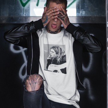 Kurt Cobain Ciggy#3 中性短袖T恤 3色 NIRVANA 搖滾樂團超脫GRUNGE