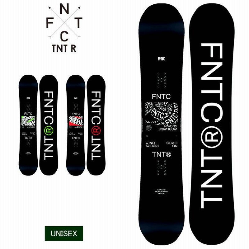 人気No.1/本体 スノーボード FNTC TNT 153cm 店頭ワックス施工済 即