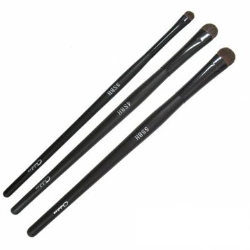 Galatea葛拉蒂鑽顏系列-馬毛大中小圓弧3支眼影刷