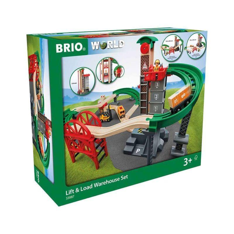 BRIO ブリオ WORLD ウェアハウスレールセット 対象年齢 3歳~ 電車