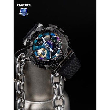 卡西歐手表男GSHOCK上海之夜彩虹海神黑武士小鋼炮運動防水GM-110