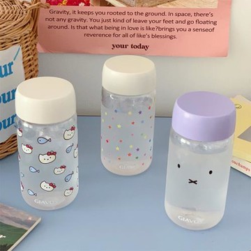 創意星星水杯女耐高溫塑料杯新款大容量杯子便攜戶外隨手杯直飲杯