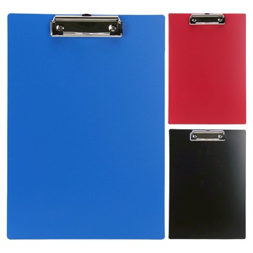 (網路限定販售) A4 彩色板夾 (顏色隨機出貨)