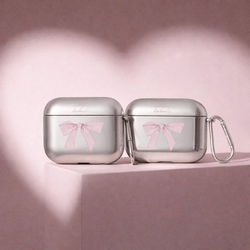 電鍍亮面/啞面AirPods Case【The French Candy Floss *PINK*】