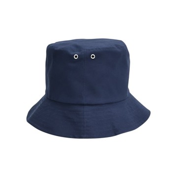 【Dior 迪奧】 深藍色 棉布 雙面漁夫帽 帽子【二手名牌BRAND OFF】