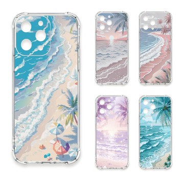 iPhone 11 殼 TRON iPhone 11 夏日海風景 四角防摔 軟殼 手機殼