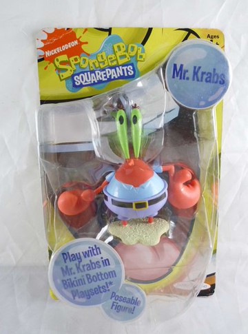 【震撼精品百貨】SpongeBob SquarePant海棉寶寶 公仔 蟹老闆  震撼日式精品百貨