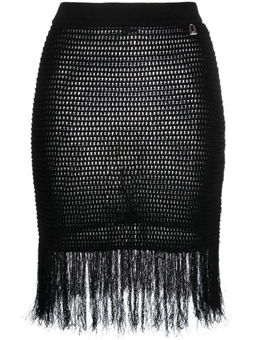 Elisabetta Franchi Knitted Mini Skirt