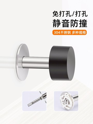 門擋器阻門神器門頂門阻頂門地碰家用安全擋抵堵防撞墻防風免打孔