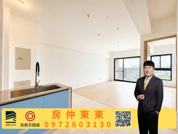 東東鉅虹映一彎綠｜邊間採光視野戶｜大三房平車｜台中市北屯區敦富六街
