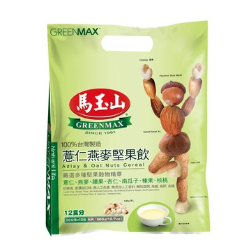 馬玉山-薏仁燕麥堅果飲(12入)