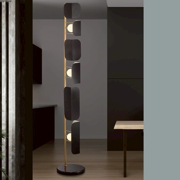 工業風玻璃立燈、落地燈22-7234-1