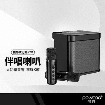 YS-203 麥克風K歌音箱 行動KTV伴唱喇叭 無線K歌 家庭KTV 藍牙音箱 藍牙喇叭 雙人無線伴唱