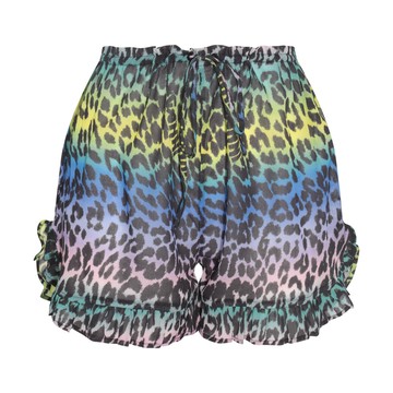 Ganni - Multicolour Cotton Shorts