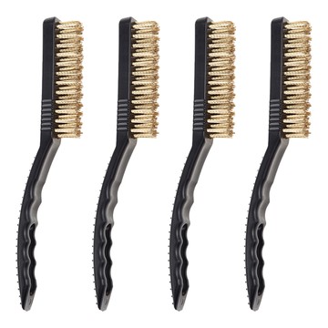 comet Home 長柄不鏽鋼刷  黑色  4支