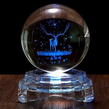 生日禮物女生水晶球創意送閨蜜男朋友有意義高級感特別畢業小禮品