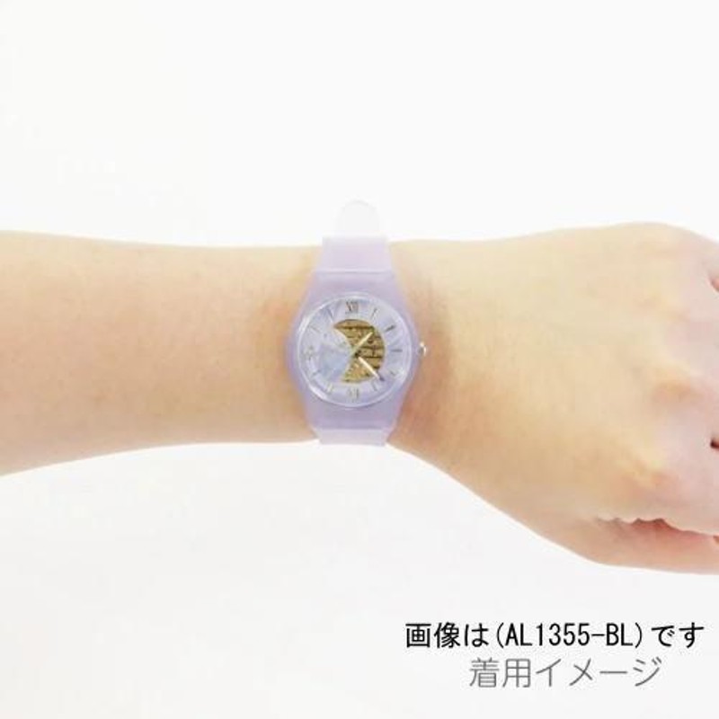 サンフレイム J-AXIS レディースウォッチ 腕時計/パステルカラープラ 