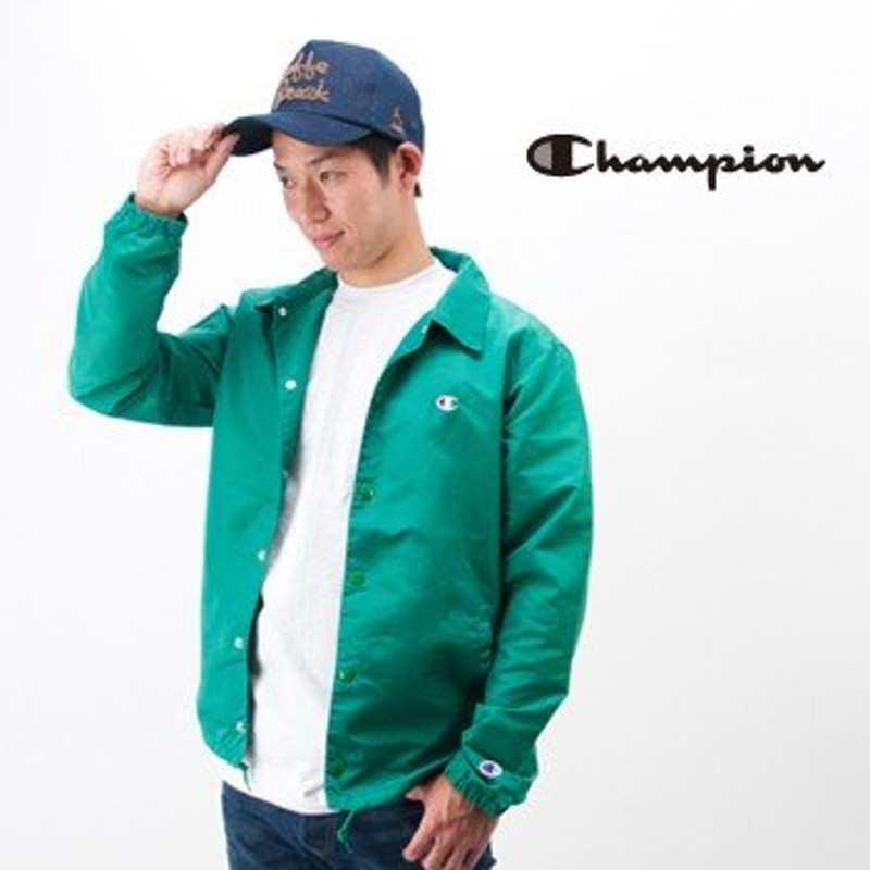 Champion チャンピオン メンズ コーチジャケット(C3-H603)(BASIC) 通販 LINEポイント最大0.5%GET |  LINEショッピング