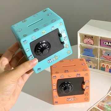 ✨免運✨ 公車零錢箱 投幣箱 零錢筒 復古存錢筒 創意迷你存錢罐卡通保險櫃學生宿捨桌麵零錢罐兒童生日禮物禮品 ZW2T