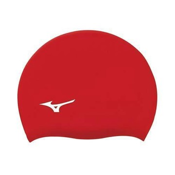 MIZUNO SWIM 矽膠泳帽-游泳 戲水 海邊 沙灘 美津濃