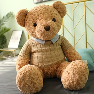 毛衣泰迪熊布娃娃熊熊毛絨玩具小熊玩偶公仔送女生大號抱抱熊超大