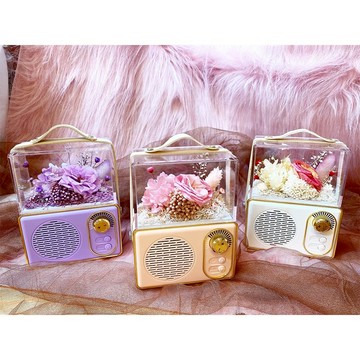 【OSTARA FLORIST 奧斯塔拉花藝】留聲機藍芽音響(共三色)