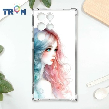 TRON 三星 S24 Ultra 不愛笑的女孩 四角防摔 軟殼 手機殼