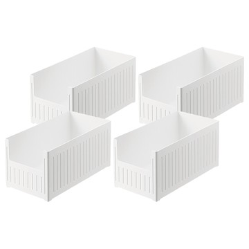 comet Home 多功能收納盒  白色  150 x 300 x 140mm  4個