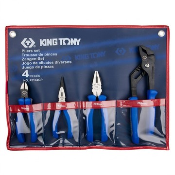 KING TONY 金統立 專業級工具 4件式歐式鉗組 KT42104GP  1套