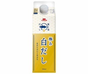 イチビキ 黄金だし 極み白だし 500ml紙パック×12本入×(2ケース)｜ 送料無料