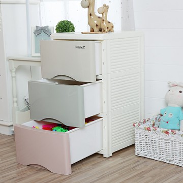 免運 收納箱 嬰兒用品收納柜子抽屜式五層寶寶衣服收納箱塑料家用五斗柜