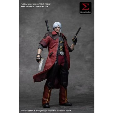 【史派克工廠】預購免運27年Q3 Sigma Studios 痩姑媽 惡魔獵手 但丁 DMC4 1/12 可動 0929