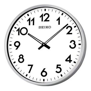 SEIKO 精工 大型辦公室掛鐘 標準鍾 QXA560S -白/42cm