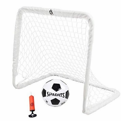 Honei サッカーゴール サッカーボール 子供 サッカー 練習 室内 屋外用 組み立て 簡易ゴール 金属フレーム 空気入れ ネット付き 通販 Lineポイント最大get Lineショッピング