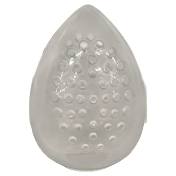 MIKA HOUSE 橘之屋 美妝蛋收納蛋殼 透明 帶透氣孔設計 5.5x7.5cm  1組