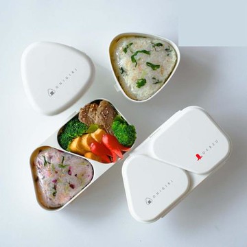 日本進口 OSK 飯團便當專用盒加大飯團模具簡約便當盒大號飯團盒