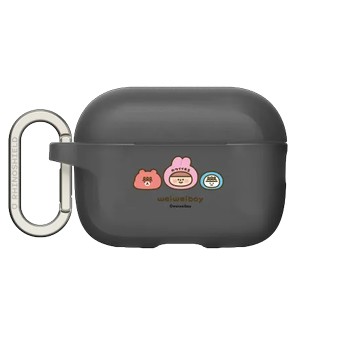 AirPods Pro 2 AirPods Case 黑 - weiweiboy - 可愛3人組