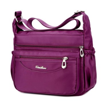 牛津布斜挎單肩包女士尼龍旅游背包大包包媽媽新款2025女包帆布包