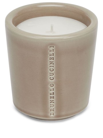 Brunello Cucinelli - ceramic scented candle - unisex - Wax/glass - One Size - Neutrals