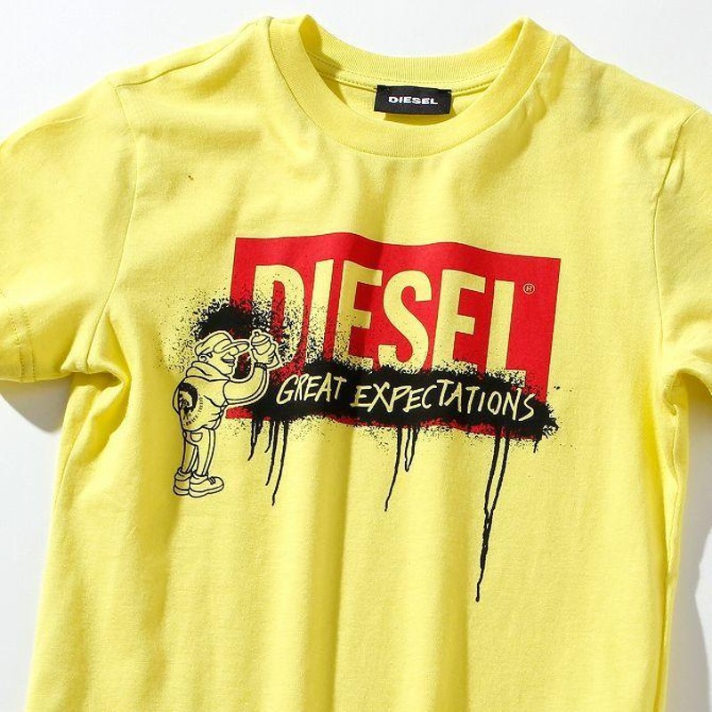 DIESEL ディーゼル プリント半袖Tシャツ カットソー ブランド 子供服