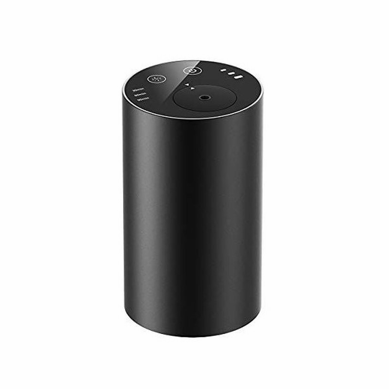 Evoon アロマディフューザー 車用 ネブライザー式 タイマー機能 車載 充電式で静か アロマ ネブライザー Sc E0 ブラック 通販 Lineポイント最大get Lineショッピング