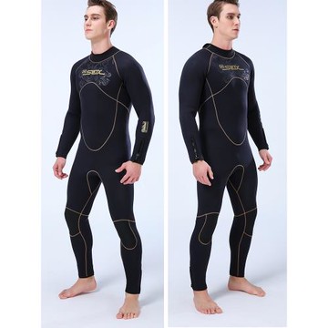 潛水服女連體防嗮水母衣防寒保暖濕衣 3mm潛水衣全身男士沖浪服