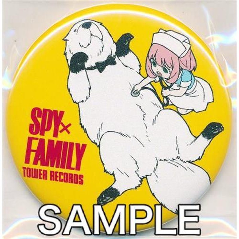 SPY×FAMILY×TOWER RECORDS トレーディング缶バッジ アーニャ・フォー