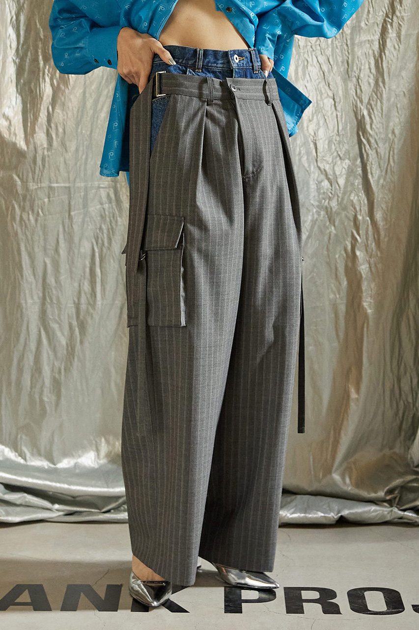 PRANK PROJECT プランク プロジェクト ダブルウエストレイヤードデニム 