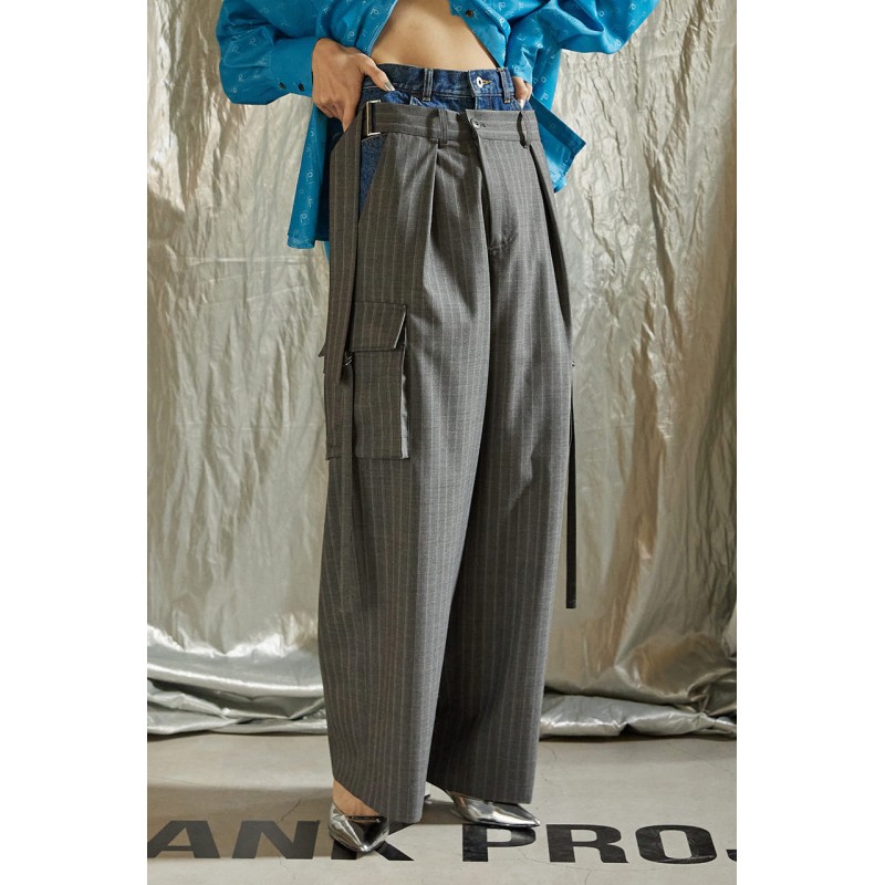 PRANK PROJECT ショーツレイヤードデニム PRANK PROJECT(プランク