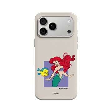 iPhone 18 Pro Max SolidX 貝殼灰 - 迪士尼-公主系列 Disney Princess - 公主專屬系列-小美人魚 愛麗兒